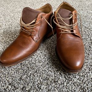 Aldo leather chukka boots.